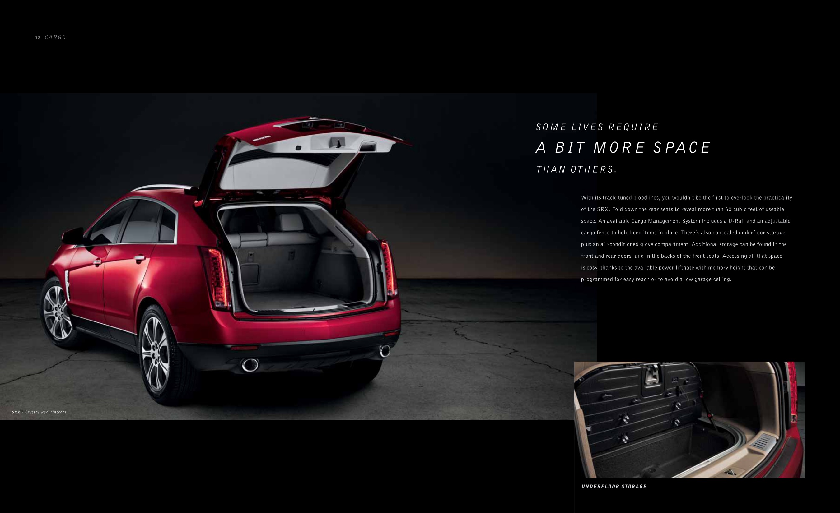 2012 Cadillac SRX Brochure Page 3